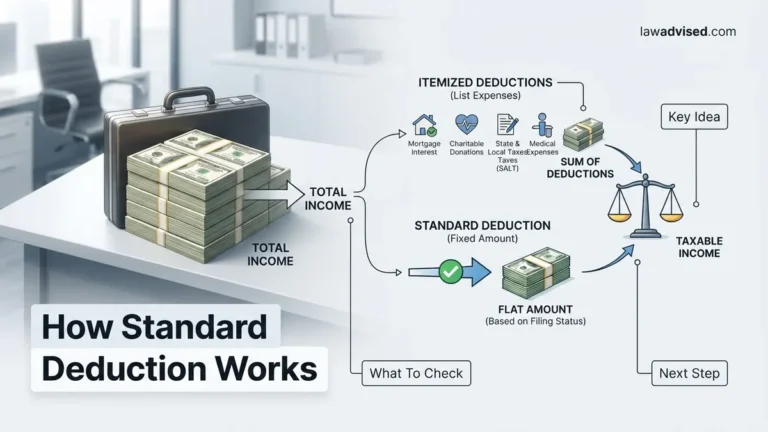 How Standard Deduction Works in 2026 Step-by-Step Guide