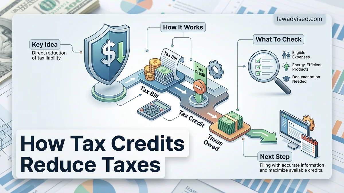 How Tax Credits Reduce Taxes How Tax Credits Reduce Taxes expert guide showing the main topic and key context