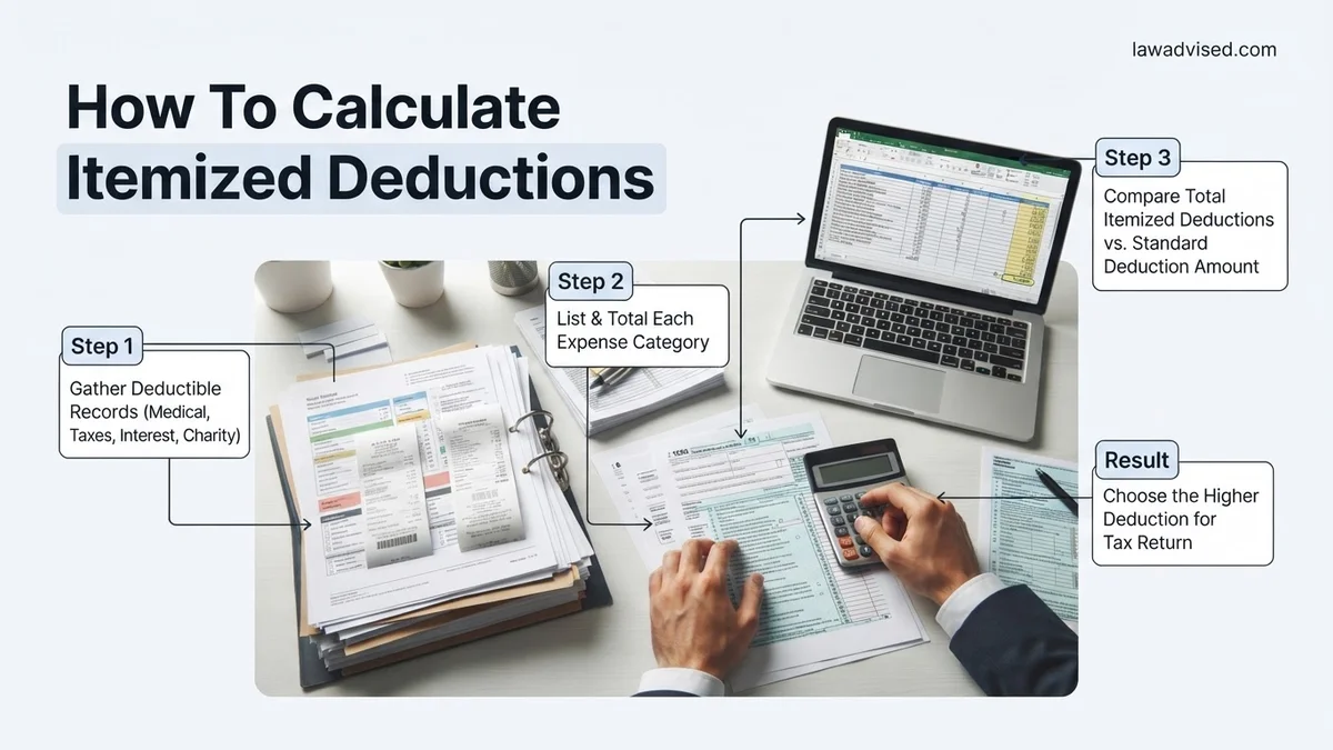 How To Calculate Itemized Deductions How To Calculate Itemized Deductions expert guide showing the main topic and key context