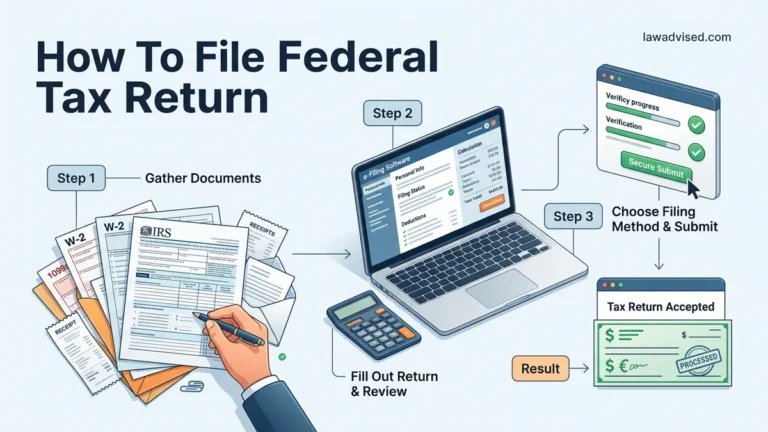 How to File Federal Tax Return Step-by-Step Guide 2026