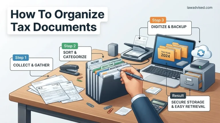 How to Organize Tax Documents Step-by-Step Guide 2026