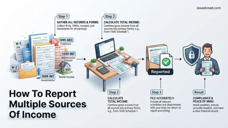 How to Report Multiple Sources of Income Step-by-Step 2026