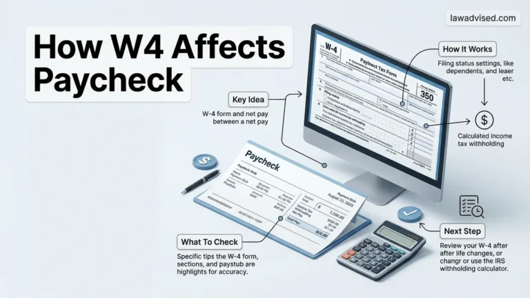 How W4 Affects Paycheck 2026 Expert Guide to Tax Withholding