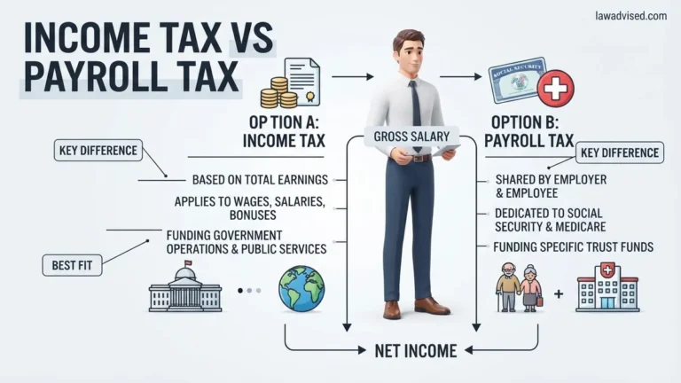 Income Tax vs Payroll Tax A Real Guide for 2026