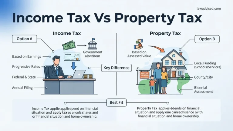 Income Tax vs Property Tax A Real Guide for 2026