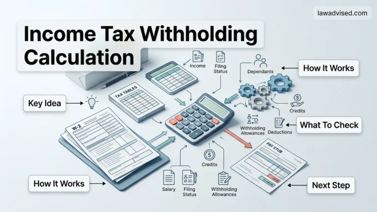 Income Tax Withholding Calculation Step-by-Step Guide 2026