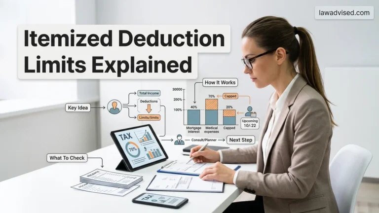 Itemized Deduction Limits Explained 2026 Guide