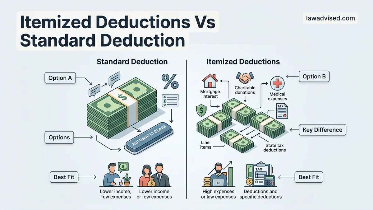 Itemized Deductions Vs Standard Deduction Itemized Deductions Vs Standard Deduction expert guide showing the main topic and key context