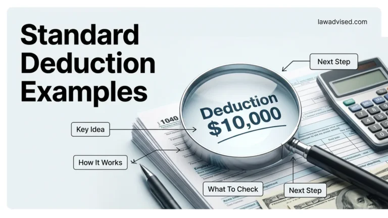 Standard Deduction Examples Real Step-by-Step Guide for 2026