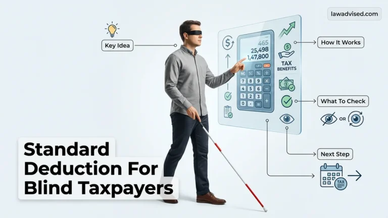 Standard Deduction for Blind Taxpayers 2026 Expert Guide