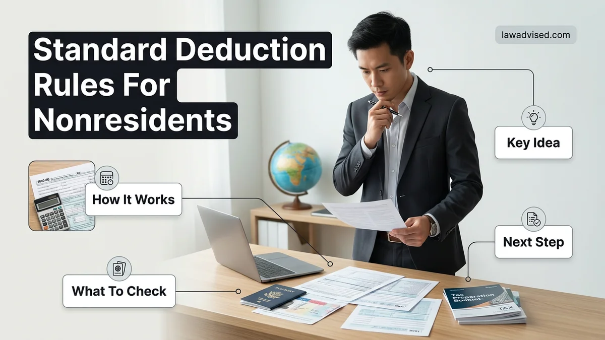 Standard Deduction Rules For Nonresidents Standard Deduction Rules For Nonresidents expert guide showing the main topic and key context