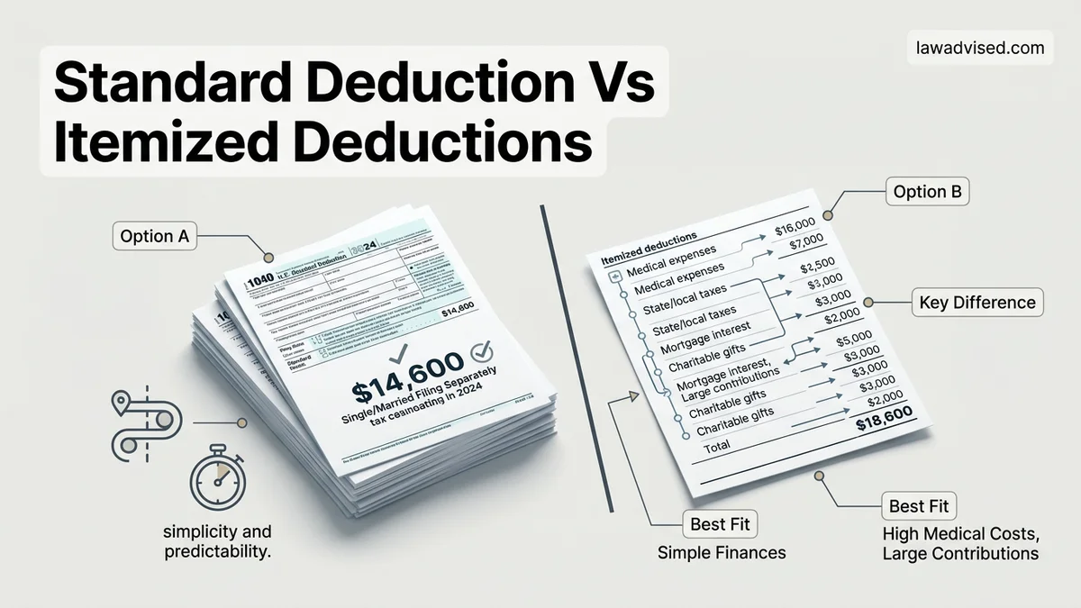 Standard Deduction Vs Itemized Deductions Standard Deduction Vs Itemized Deductions expert guide showing the main topic and key context
