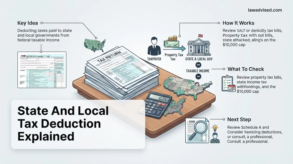 State And Local Tax Deduction Explained State And Local Tax Deduction Explained expert guide showing the main topic and key context