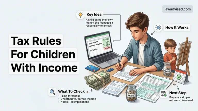 Tax Rules for Children with Income 2026 A Step-by-Step Guide
