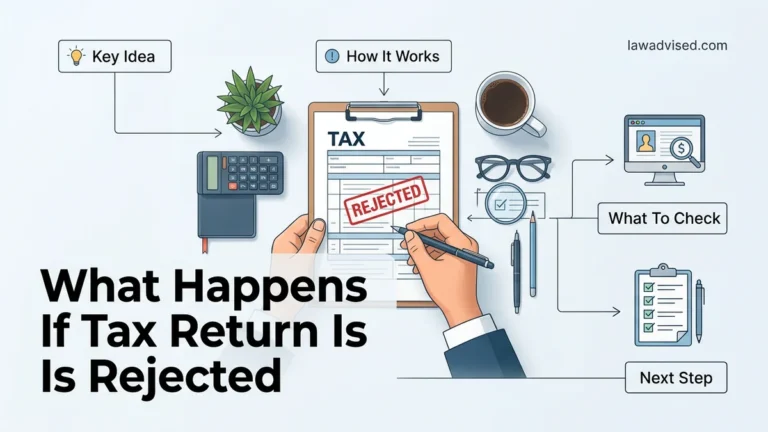 What Happens If Tax Return Is Rejected Step-by-Step Fix 2026