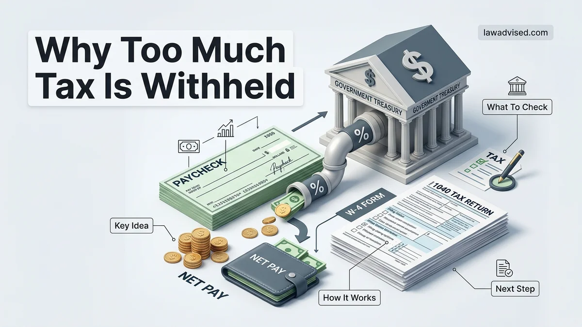 Why Too Much Tax Is Withheld Why Too Much Tax Is Withheld expert guide showing the main topic and key context